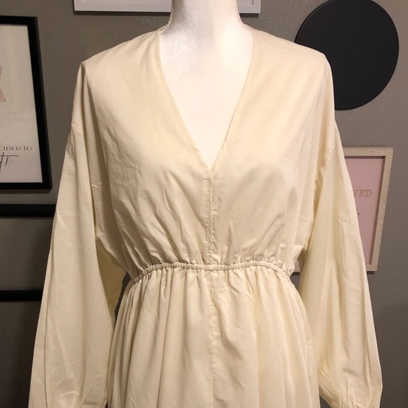 TEXTILE Elizabeth & James Beige Maxi Dress NEW - Picture 10 of 15